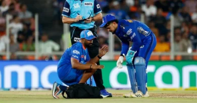 MI vs GT Ishan Kishan Injury IPL 2023 Qualifier 2